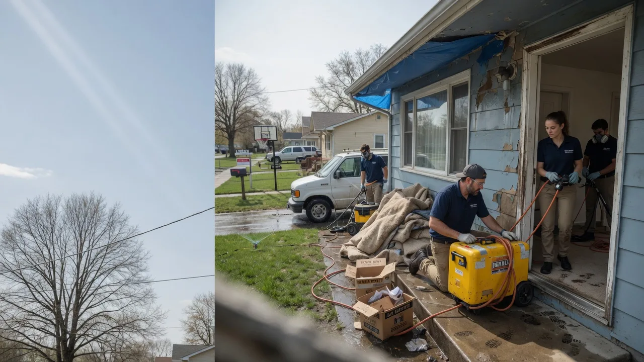 Basement Flood Cleanup in Oil Springs, KY near me